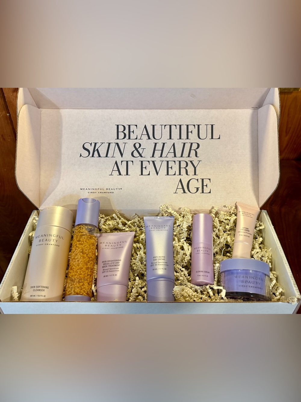 Meaningful Beauty 7 piece Skincare Set FULL SIZE